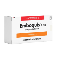 Эмбоквис 5мг №56 таблетки п/п/о (Апиксабан)